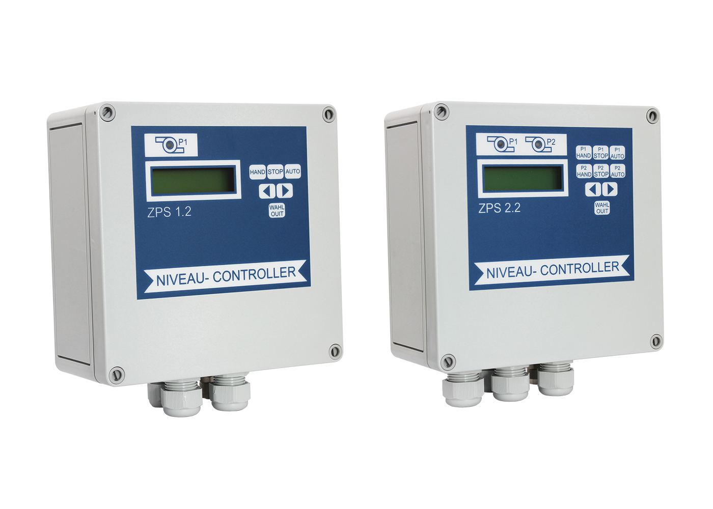 ZPS control unit for single or double pump systems