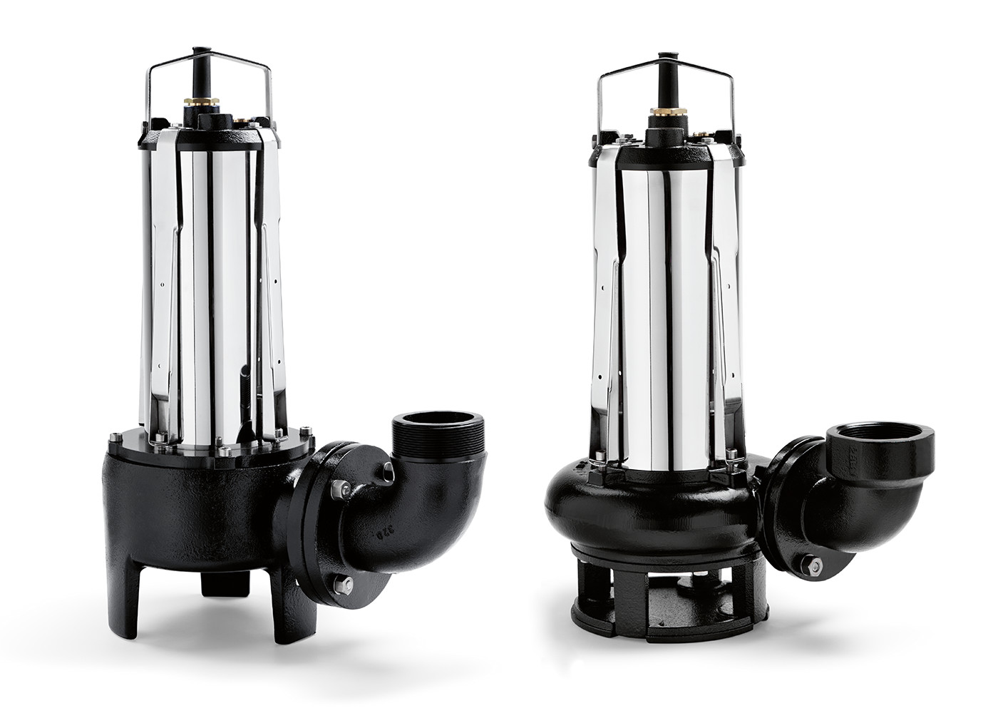 Solida 700 / 900 / 1000 / 1500 - Kanalrad Tauchpumpe für Schmutzwasser aus Edelstahl Solida 500