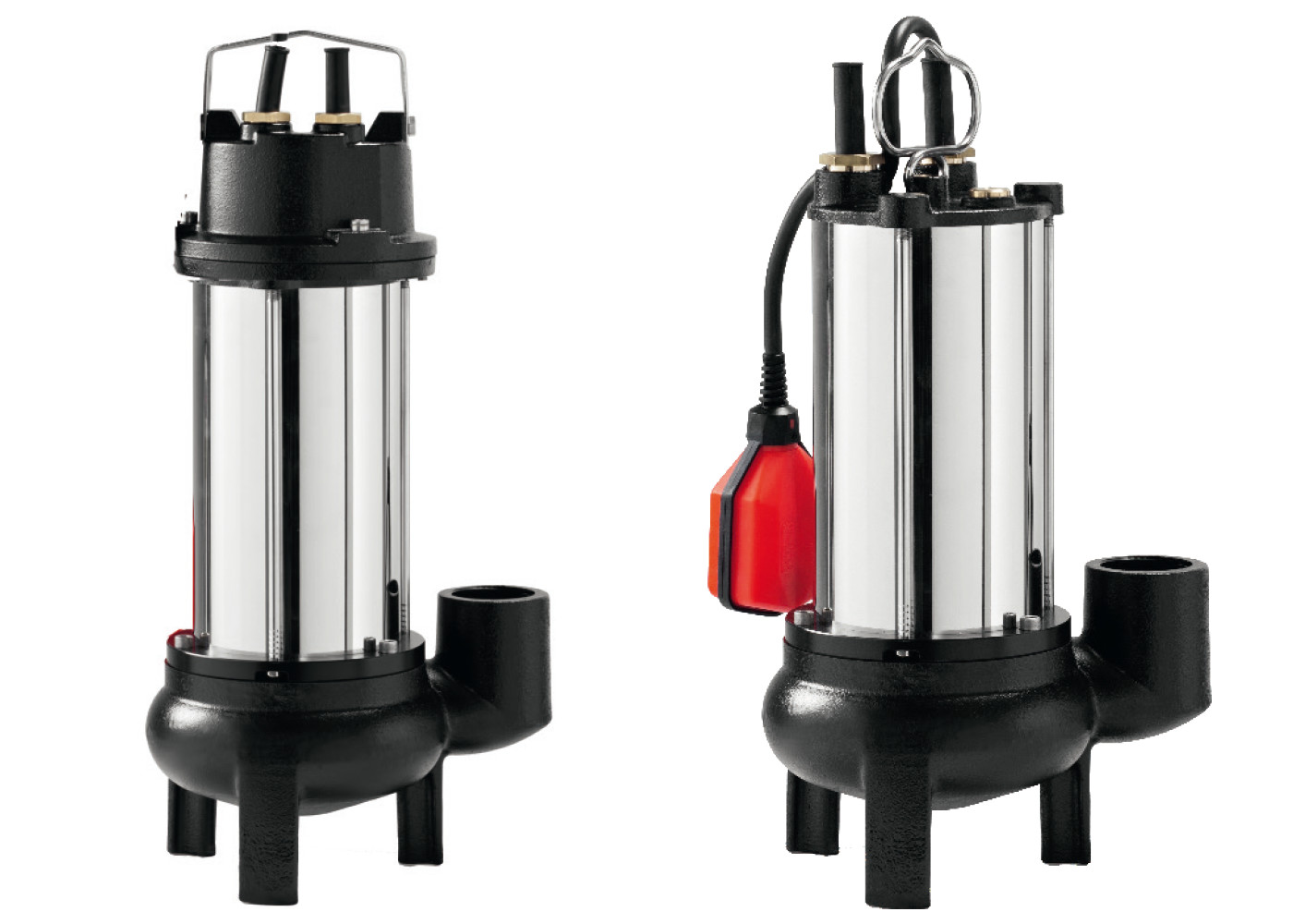 Solida 262 / 635 - Kanalrad Tauchpumpe für Schmutzwasser aus Edelstahl Solida 262