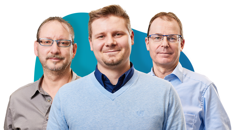 Gruppenbild technischer Berater von Zehnder Pumpen