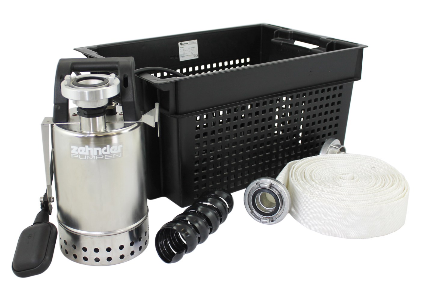 Flutset EZW Flutset mit Tauchpumpe aus Edelstahl E-ZW