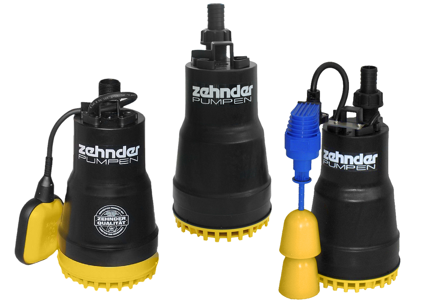 ZM Tauchpumpen aus Kunststoff mit verschiedenen Steuerungen