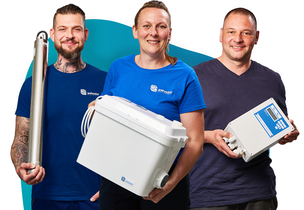 Gruppenbild Mitarbeiter Zehnder Pumpen